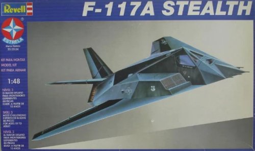 Kit Plastimodelismo F-11A Stealth - Escala 1/48 - Revell/Estrela